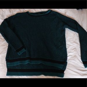 Green and Black Sweater